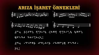 Kerim Altınok - Kabartma Nota Eğitimi Bölüm 47 - Arıza İşareti Örnekleri