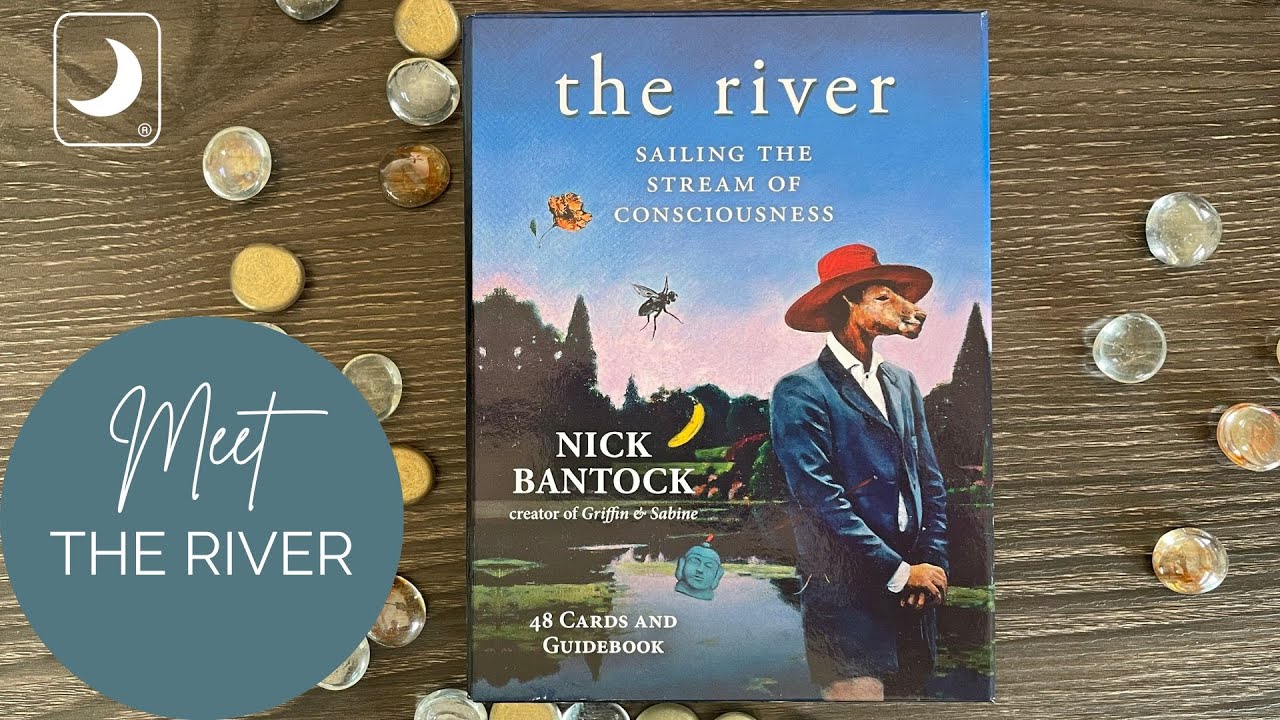 Flip Through the Cards of The River Oracle by Nick Bantock - YouTube