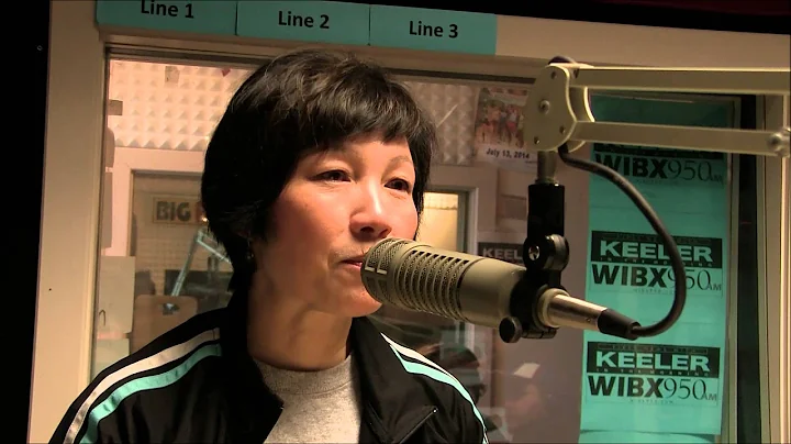 Cindy Chan Phillips of the NY Beef Council talking...