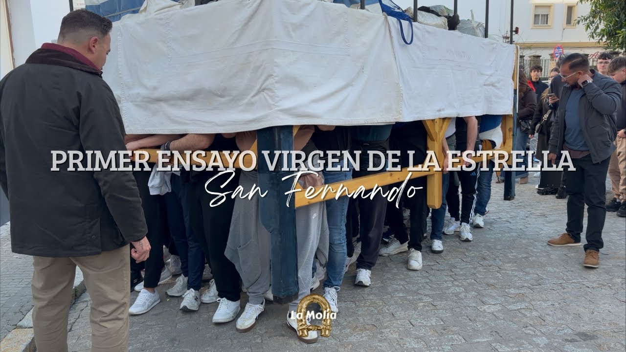 4K - Primer Ensayo de la Cuadrilla de la Estrella (Hdad. Cristo Rey) | San Fernando 2026