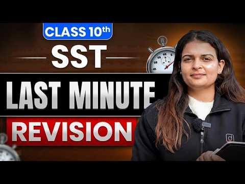 Class 10 SST | Last Minute Revision | Full Syllabus Quick Recap | CBSE ...