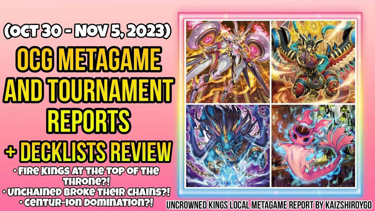 TCG DIFO Metagame Tournament Report: Week 1 - YGOPRODeck