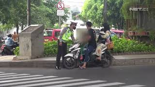 Dengan Alasan Sakit Seorang Pria Membenarkan Dirinya Padahal Jelas Melanggar Lalu Lintas  86