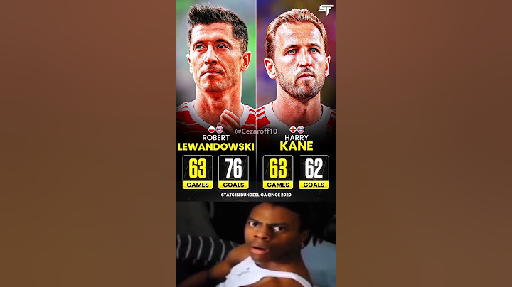 ROBERT LEWANDOWSKI has really SCORED MORE goals in the Bundesliga since 2020 than HARRY KANE… 🤯👀