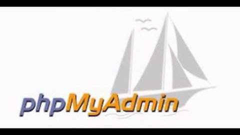 PHP my admin Video