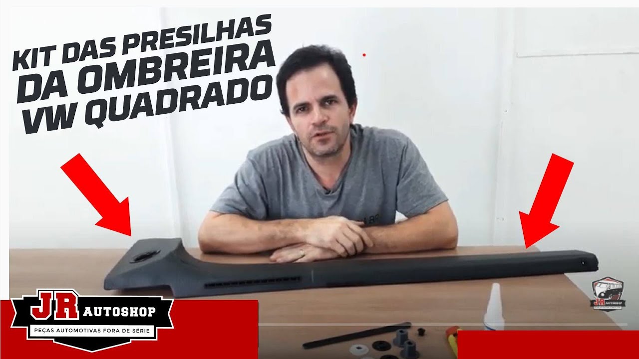 Tutorial: INSTALAÇÃO DO KIT DE REPARO DA OMBREIRA GOL GTS GTI VOYAGE SPORT | JR Autoshop