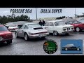 Camélias Classic Rally 2023 - Porsche 964 Carrera 2 &amp; Alfa Romeo Giulia Super