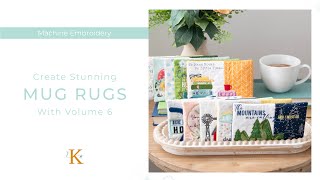 Create Stunning Mug Rugs with Volume 6 - Perfect Last-Minute Gifts & Party Favors!