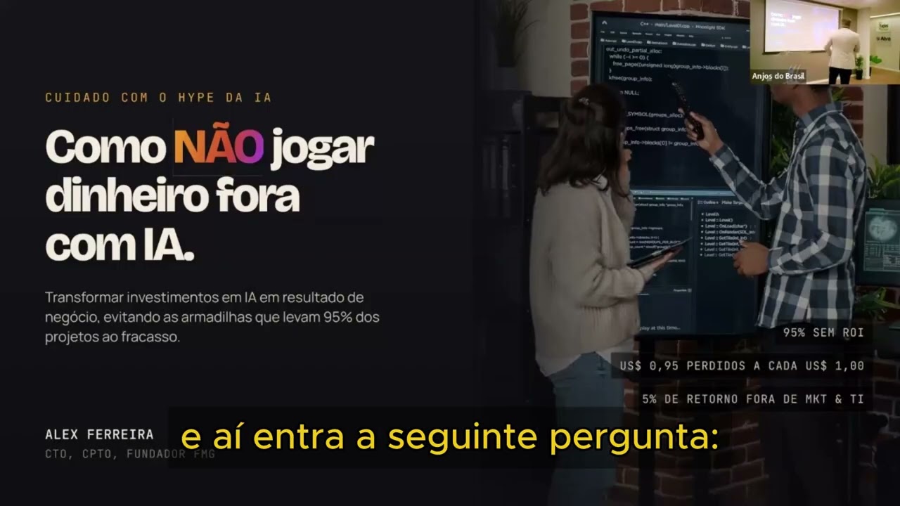 O erro que faz a IA não dar retorno no seu negócio
