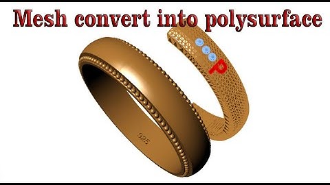 !! mesh file ko polysurface m one click m convert kre !! #rhinoceros #matrix3d #3d #autocad #cad