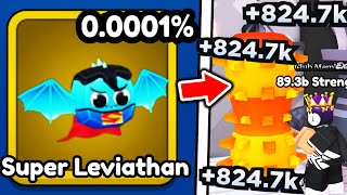 I Got RAREST SUPER LEVIATHAN and BEAT EVERY BOSS in Roblox Arm Wrestle Simulator..