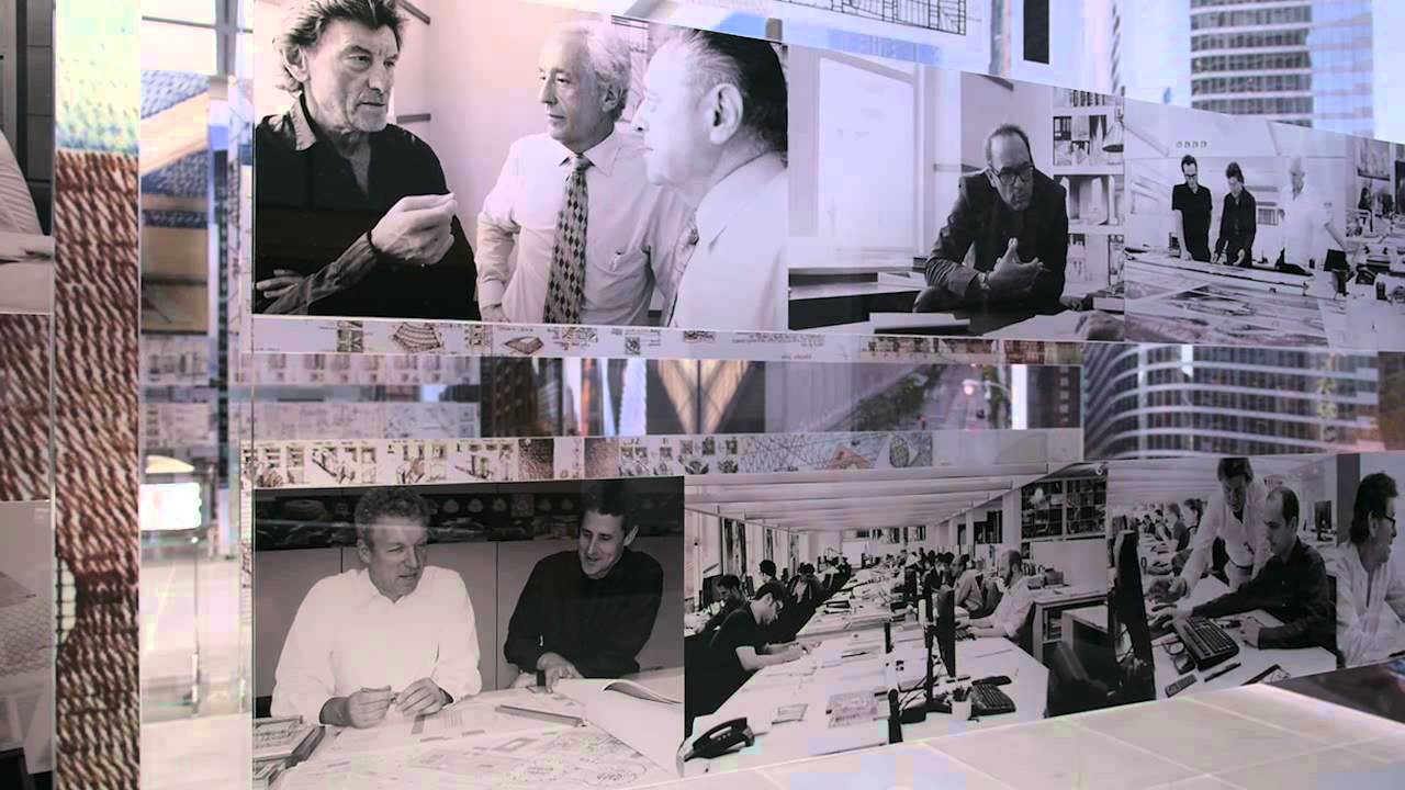 Helmut Jahn Exhibition - Process Progress