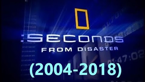 Seconds From Disaster intro evolution (2004-2018)