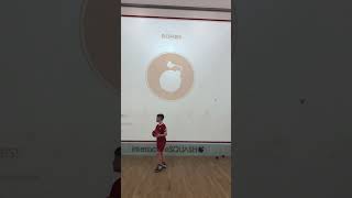 Interactive Squash Ball Wall at Center Parcs #shorts