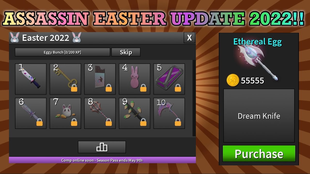 NEW ASSASSIN UPDATE EASTER 2022 PART 1 ROBLOX ASSASSIN YouTube 
