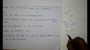 Fastest way to find the square of a number
