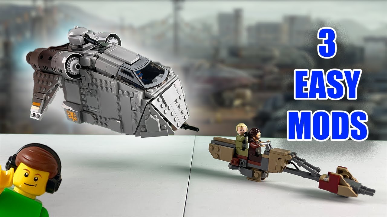 How to Mod the Ambush on Ferrix (75338) | Lego Star Wars - YouTube