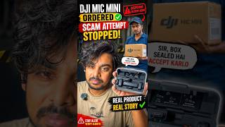 Amazon Delivery Scam? What Happened With My DJI Mic Mini Order!🤯 Part 1 #dji #djimicmini #unboxing