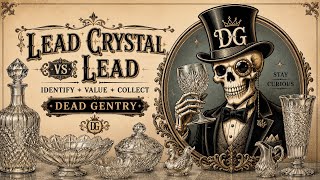 Dead Gentry: Lead Crystal vs Glass | How to Tell the Difference & What It’s Worth
