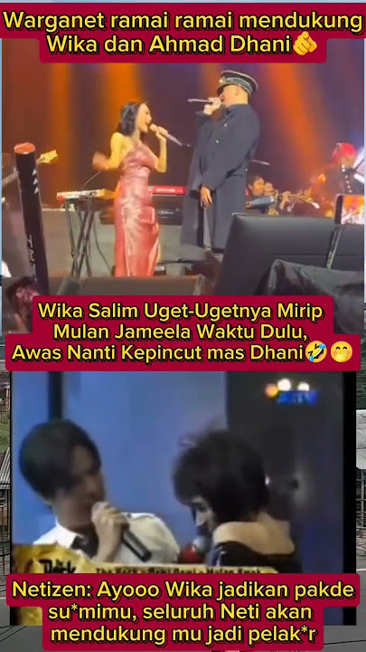 Moment Wika Salim Duet Bareng Ahmad Dhani