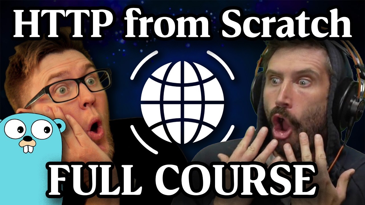 From TCP to HTTP | Full Course by 