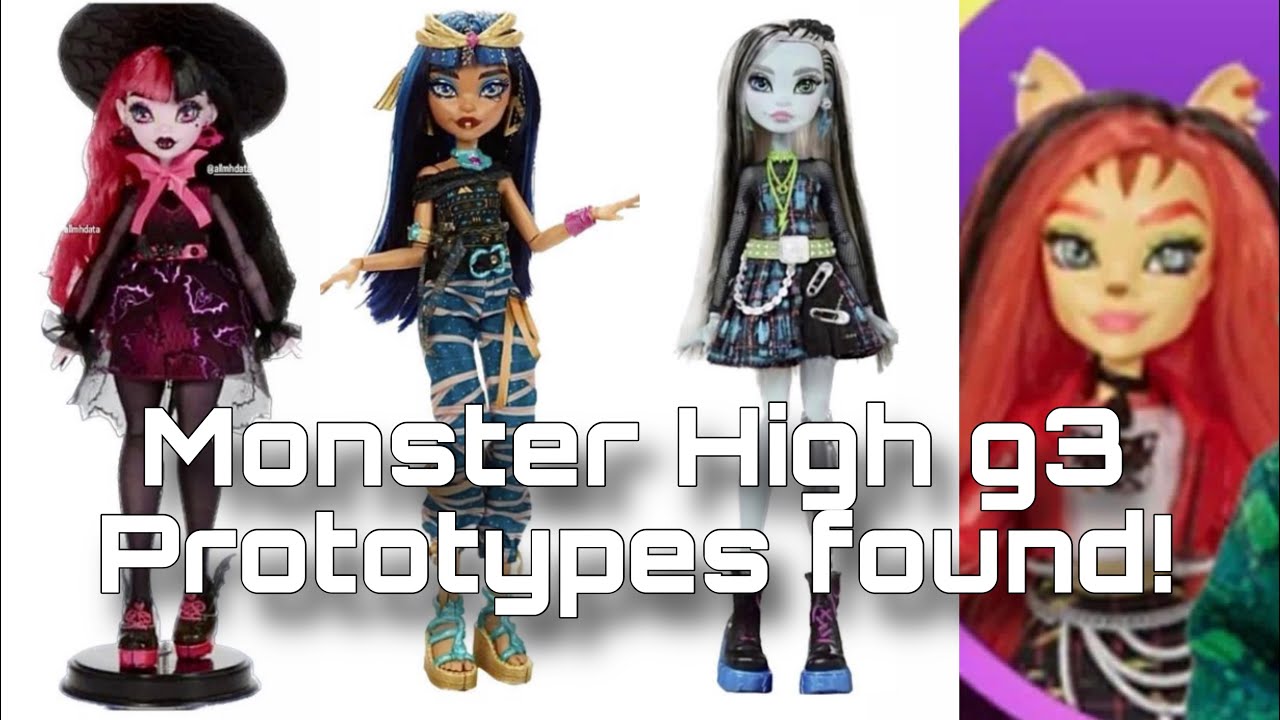 MH Monster High G3 Dolls