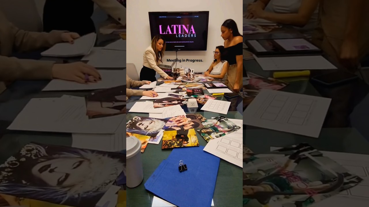 Latina Leaders Team Meetings are never dull  ✏️💻☕️👠✨️ 