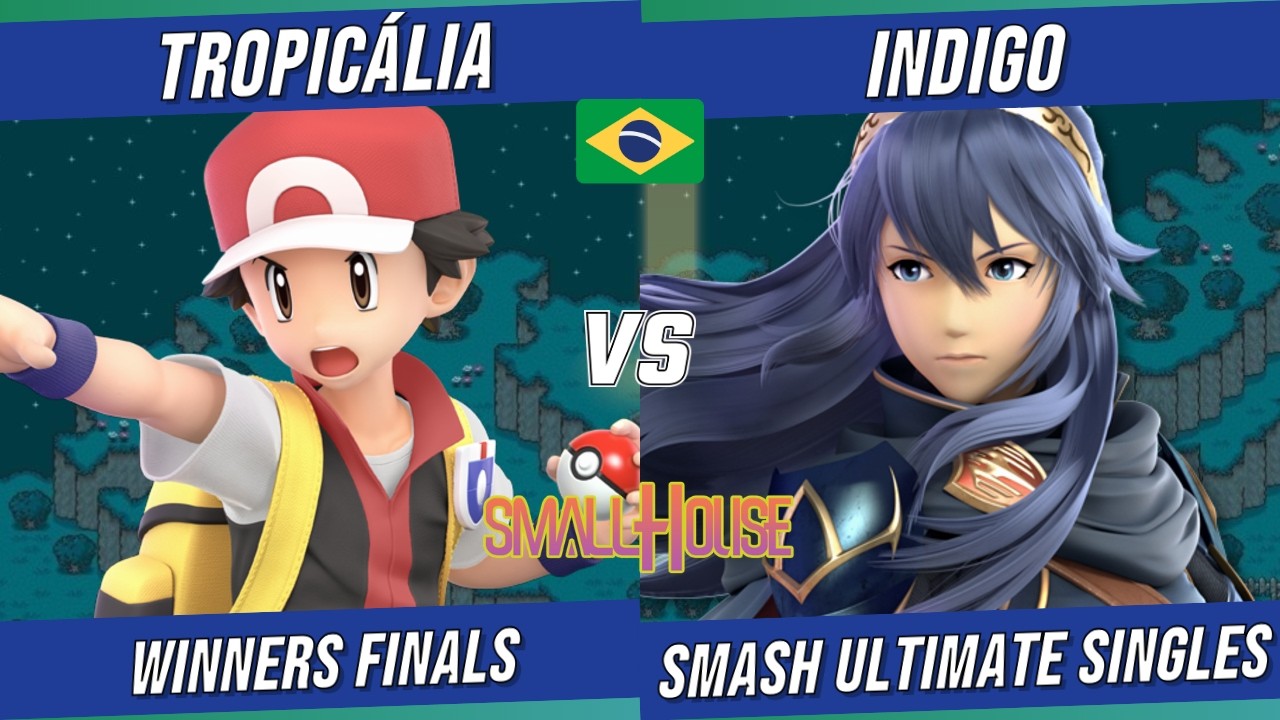 SMALL HOUSE #20 - tropicália (Pokémon Trainer) vs. Indigo (Lucina) - SSBU BRASIL - Smash Ultimate
