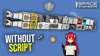 This Ship Auto Mining System is Very Simple to Build, Space Engineers
