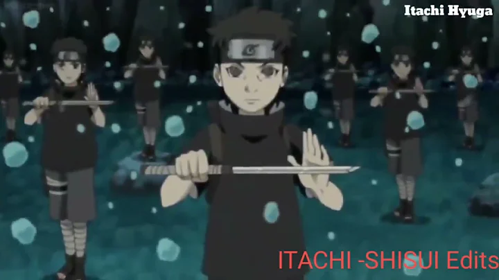 Epic Moments Of ITACHI-SHISUI In Their Childhood & fight against ANBU |