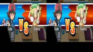 Pokemon Black and White in real 3D
