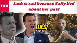 The Young And The Restless Jack is sad because Sally lied about her past, will they become a couple?