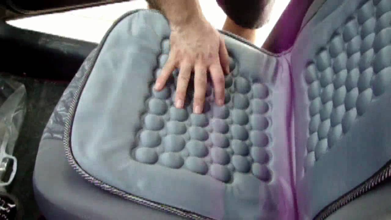 Husa scaun cu masaj magnetic gri