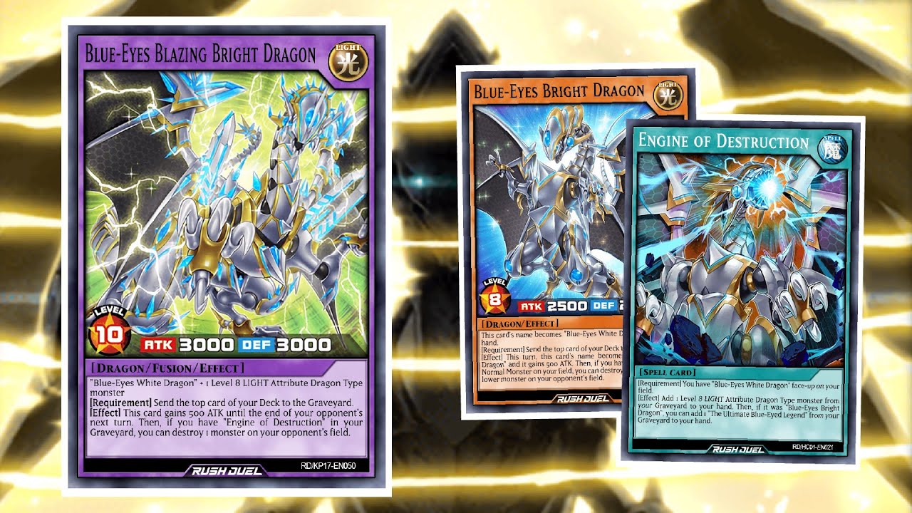 Rush Duel Replays/Profile: Blue-Eyes White Dragon!! - YouTube