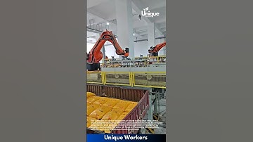 Robots loading bags: a modern manufacturing method