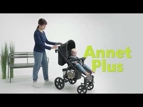 Прогулочная коляска Lionelo ANNET PLUS GREEN FOREST, видео 1