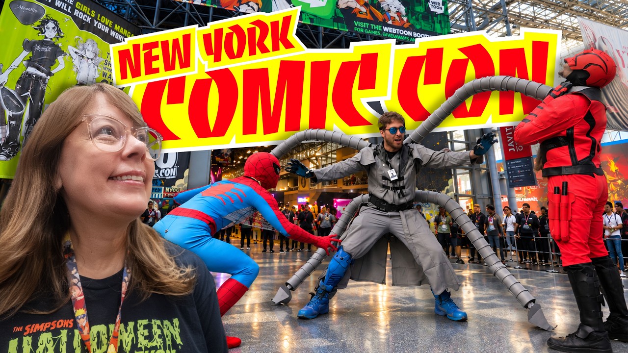 Our First Time at the Biggest Comic Con in America!