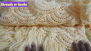 :    beautiful triangle /Crochet  shawl latest New Design  in 2024 @threads or hooks