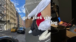 new york city vlog! shopping in soho, exploring chinatown & omakase at sushi w