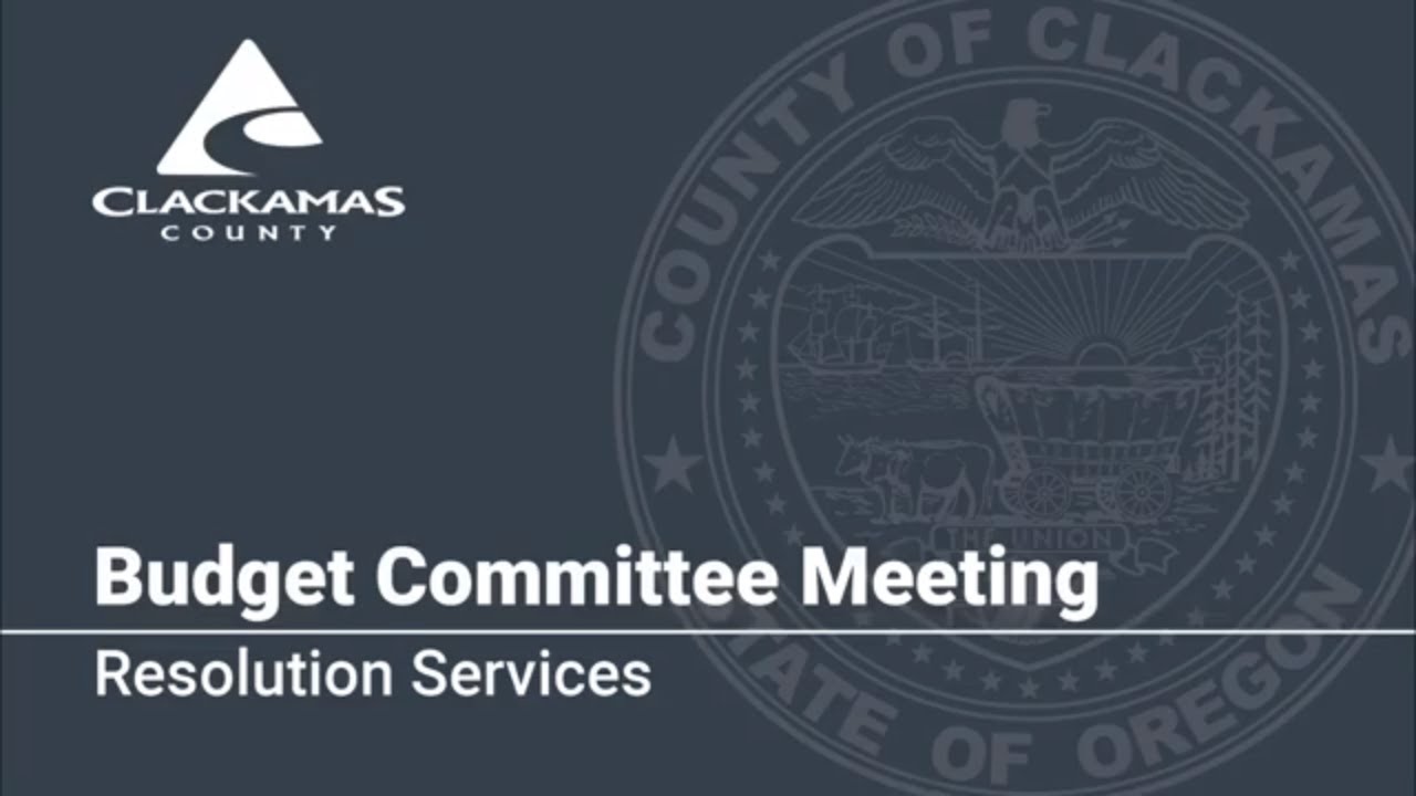 budget meeting room kl Resolution Services Budget Presentation 2019