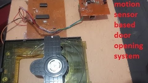 Automatic Door Opening System Using motion Sensor