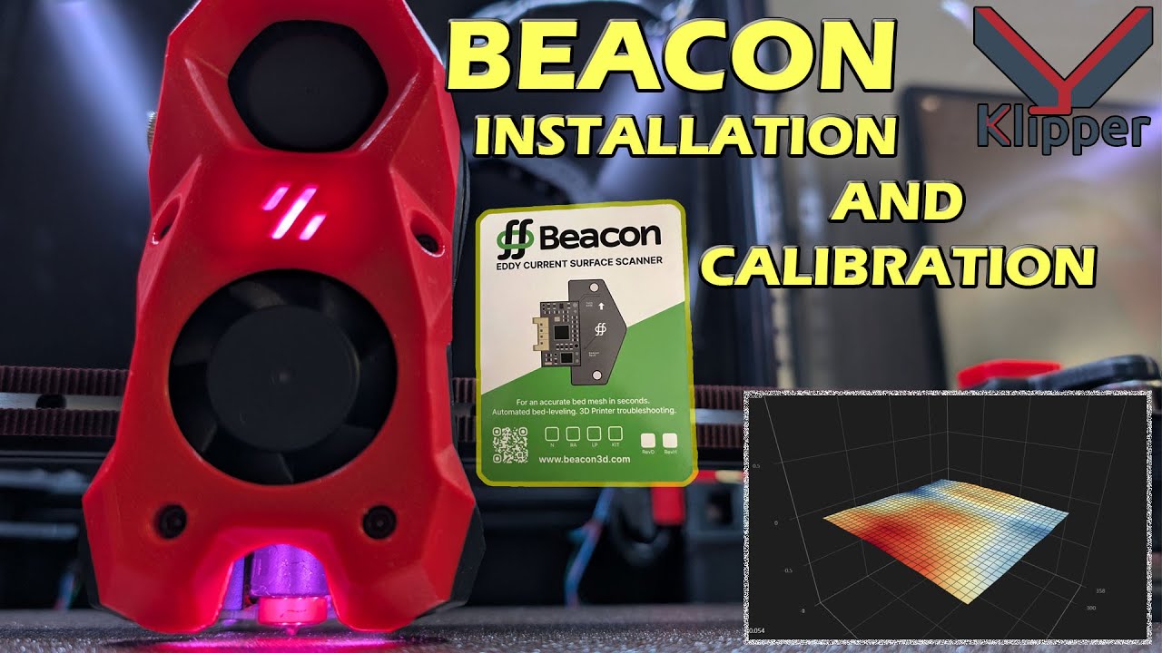 Beacon - Installation and Calibration - Klipper - YouTube
