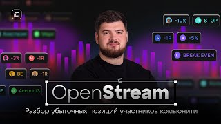 Open stream | Разбор убыточных позиций участников комьюнити | @dtraderrr