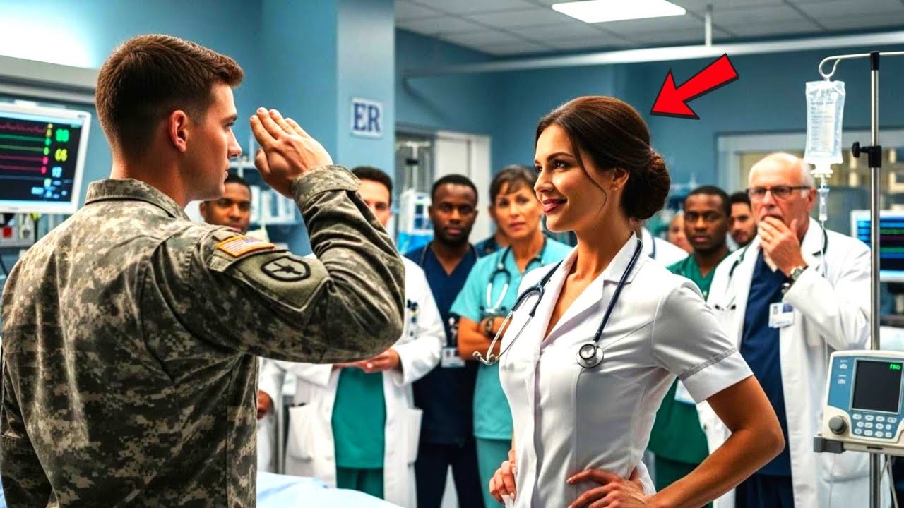 The Marines Walked into the ER, Then Everyone Froze When They Saluted Her
