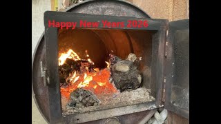 Very Cold Last Day of the Year So We Just Stocked the Woodstoves Dec 31 2025