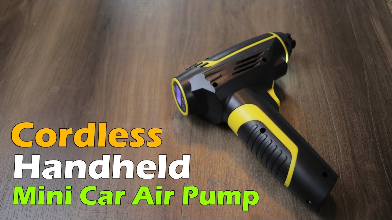 Cordless Handheld Mini Electric Car Air Pump for just Rs. 2,700 (limited  period) 
