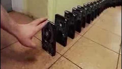 Hard Disc Drive Domino