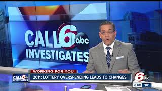 Call 6 Investigation into Hoosier Lottery overspending leads to changes