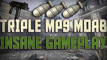 MW3: Triple MOAB w/ MP9 Secondery on Lockdown | 6v6 Dom