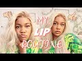 How I Make my Average LIPS Look Better | my lip routine